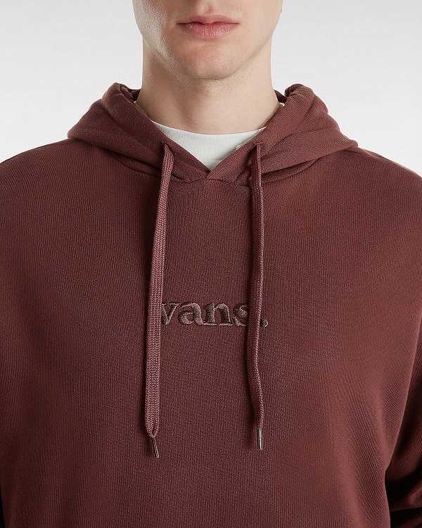 Moletom com Capuz Vans Essential Relaxed Masculino Marrom | VN0458793