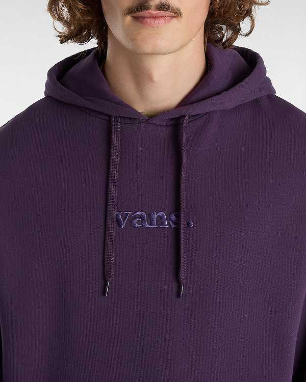 Moletom com Capuz Vans Essential Relaxed Masculino Roxo | VN7652109