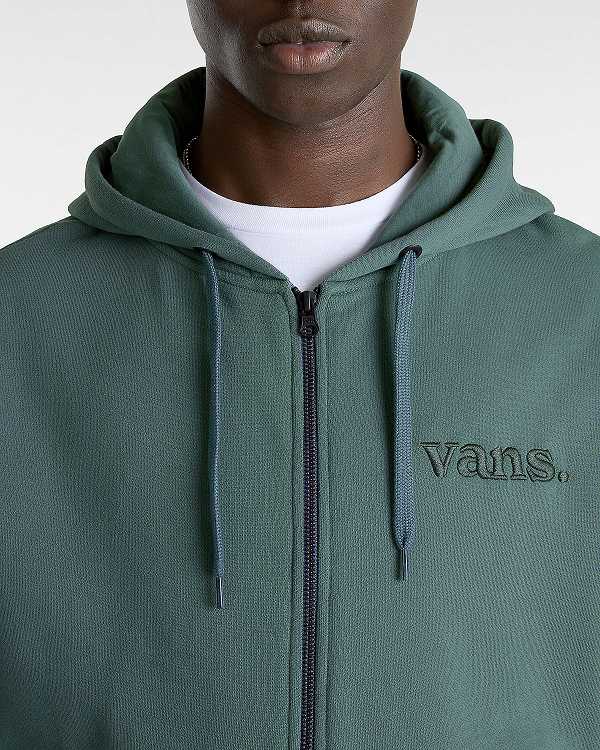 Moletom com Capuz Vans Essential Relaxed Masculino Verdes | VN4298016