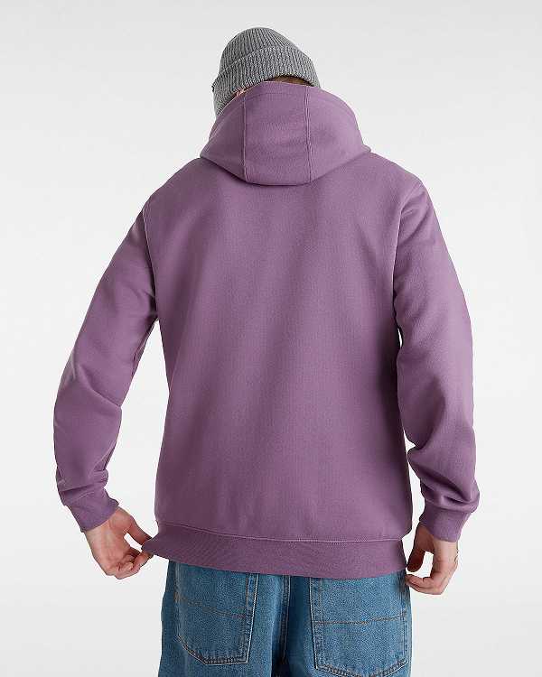 Moletom com Capuz Vans Scuttle Masculino Roxo | VN6387524