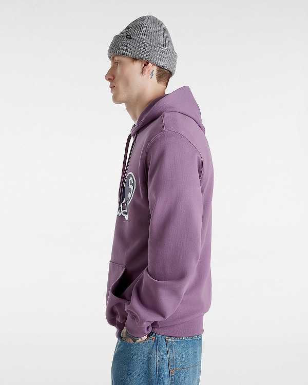 Moletom com Capuz Vans Scuttle Masculino Roxo | VN6387524