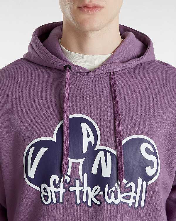 Moletom com Capuz Vans Scuttle Masculino Roxo | VN6387524