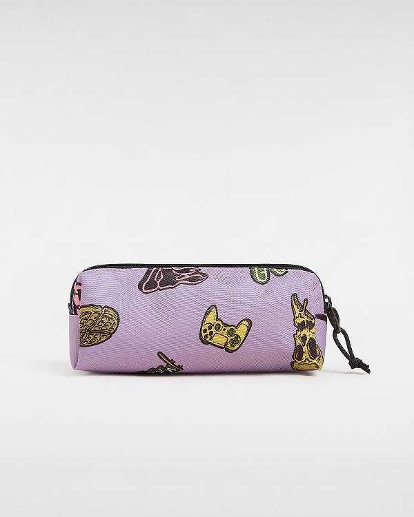 Pouches Vans Old Skool Pencil Unisex Roxo | VN8674913