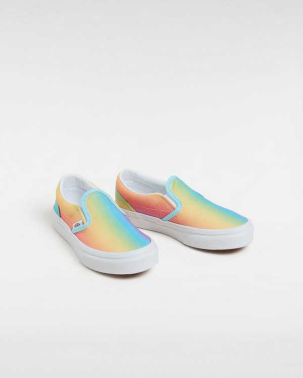 Sapatos Slip On Vans Classic (4-8 Years) Criança Multicoloridas | VN7163049