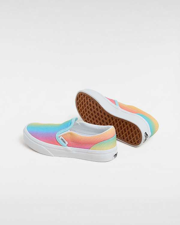 Sapatos Slip On Vans Classic (4-8 Years) Criança Multicoloridas | VN7163049