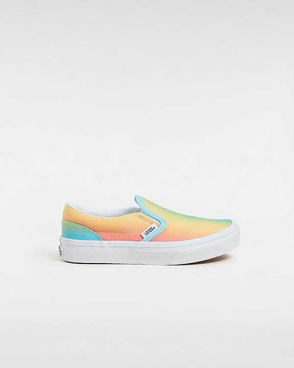 Sapatos Slip On Vans Classic (4-8 Years) Criança Multicoloridas | VN7163049