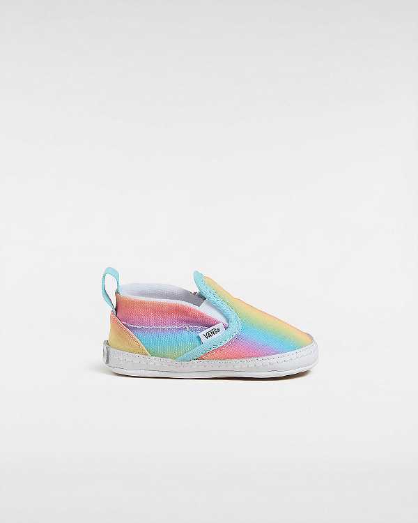 Sapatos Slip On Vans Hook and loop crib (0-1 Years) Criança Multicoloridas | VN3809614