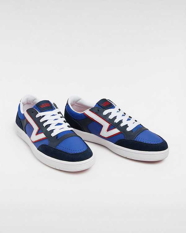 Sapatos Tenis Vans Lowland ComfyCush Masculino Azuis | VN4981375