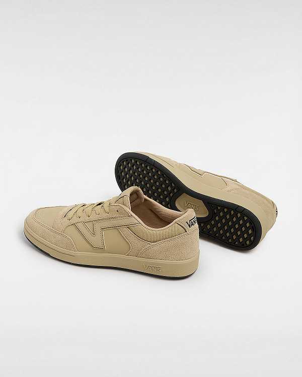 Sapatos Tenis Vans Lowland ComfyCush Shoe Feminino Bege | VN5147983