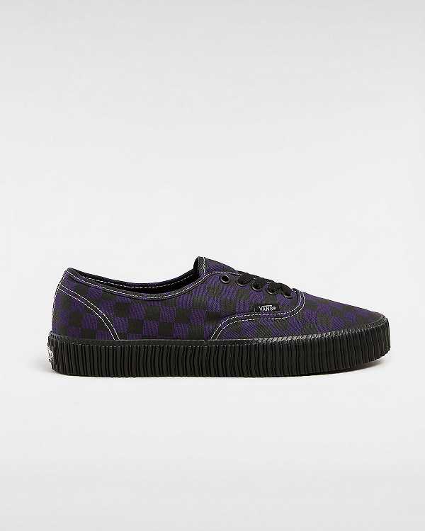 Tenis Vans Authentic Creeper Masculino Pretas Branco | VN9154708