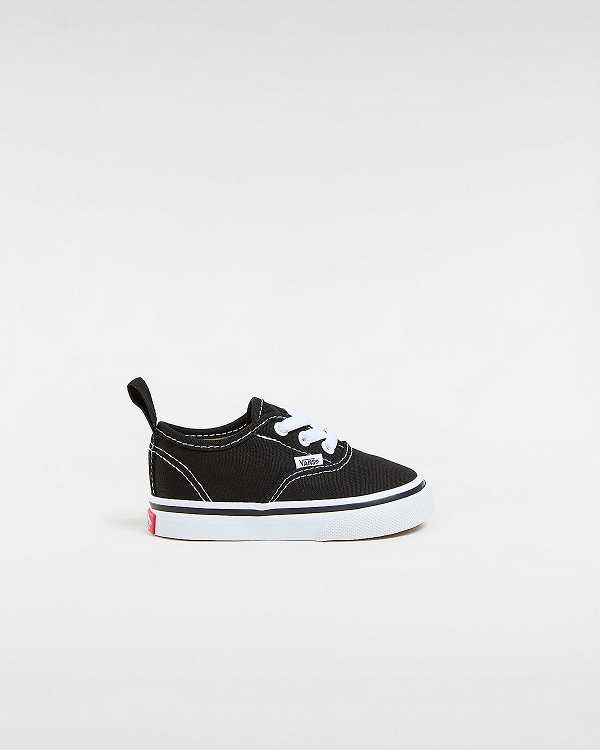 Tenis Vans Authentic Elastic Lace (1-4 years) Criança Pretas | VN2094785