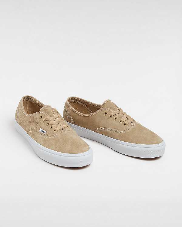 Tenis Vans Authentic Pig Suede Masculino Bege | VN5407826