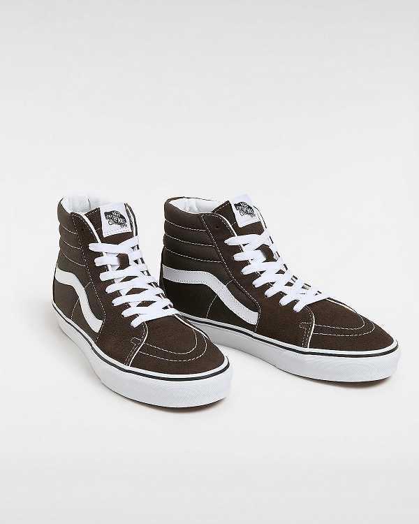 Tenis Vans Colour Theory Sk8-Hi Masculino Marrom | VN1827359