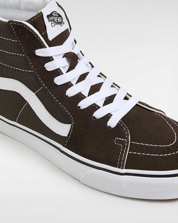 Tenis Vans Colour Theory Sk8-Hi Masculino Marrom | VN1827359