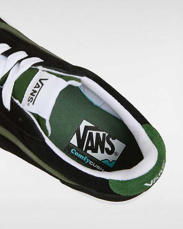 Tenis Vans Cruze Too ComfyCush Masculino Pretas Verdes | VN0386527