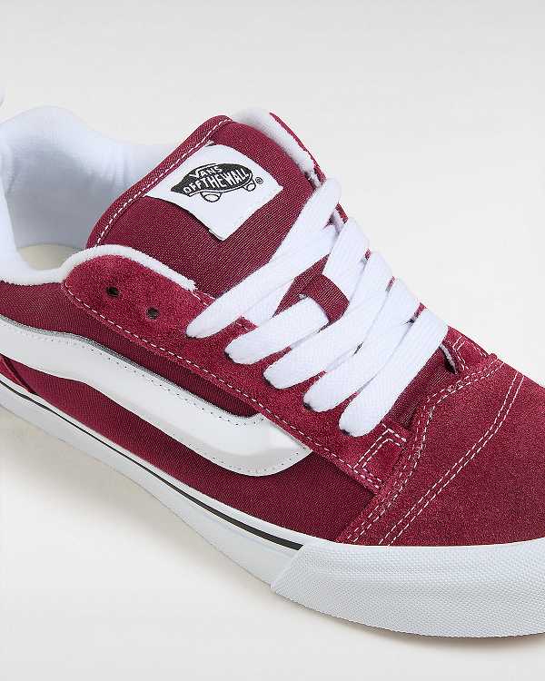 Tenis Vans Knu Skool Masculino Bordeaux | VN3072196