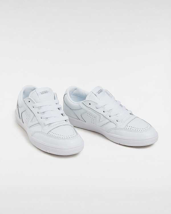 Tenis Vans Leather Lowland Comfycush Masculino Branco | VN0357468