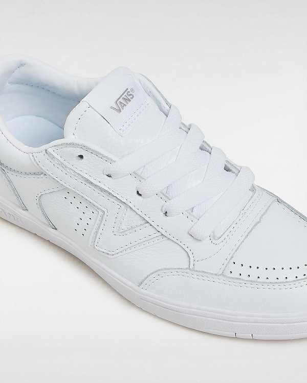 Tenis Vans Leather Lowland Comfycush Masculino Branco | VN0357468