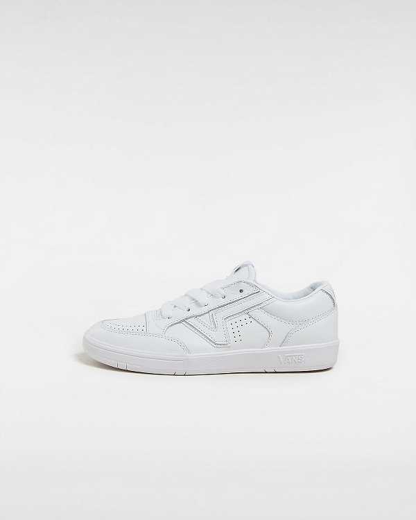 Tenis Vans Leather Lowland Comfycush Masculino Branco | VN0357468