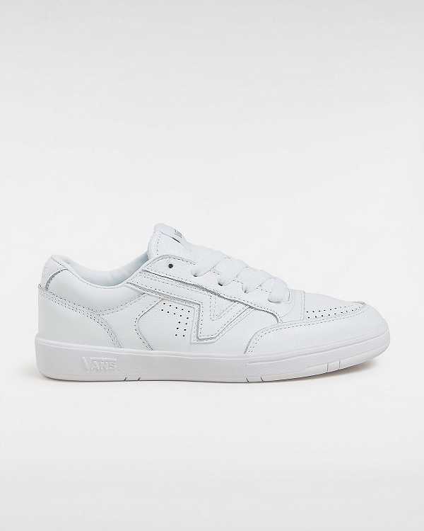 Tenis Vans Leather Lowland Comfycush Masculino Branco | VN0357468