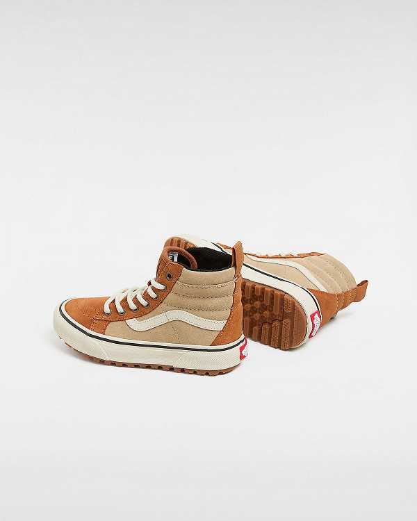 Tenis Vans MTE Sk8-Hi (4-8 Years) Criança Marrom Laranja | VN0327481