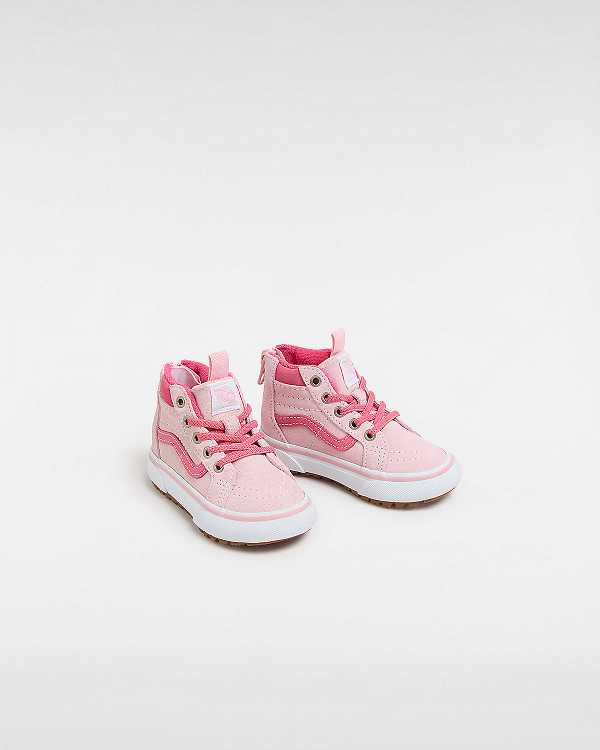 Tenis Vans MTE Sk8-Hi Zip (1-4 Years) Criança Rosa | VN3764521