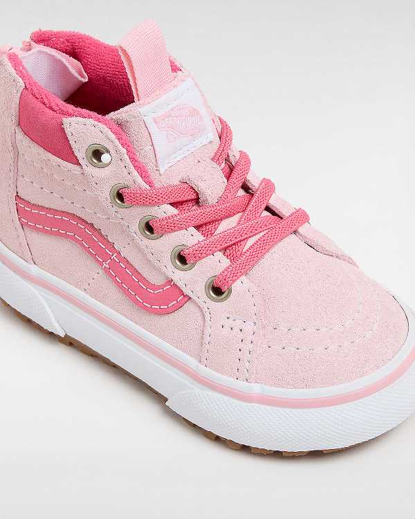 Tenis Vans MTE Sk8-Hi Zip (1-4 Years) Criança Rosa | VN3764521