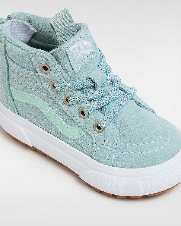 Tenis Vans MTE Sk8-Hi Zip (1-4 Years) Criança Azuis | VN9213084