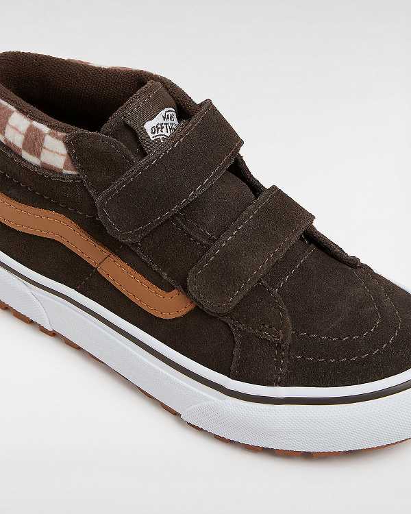 Tenis Vans MTE Sk8-Mid Reissue Hook and Loop (4-8 years) Criança Marrom | VN4391602