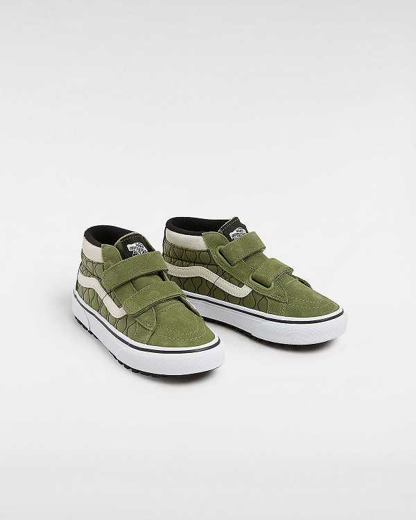 Tenis Vans MTE Sk8-Mid Reissue Hook and Loop (4-8 years) Criança Verdes | VN2843751