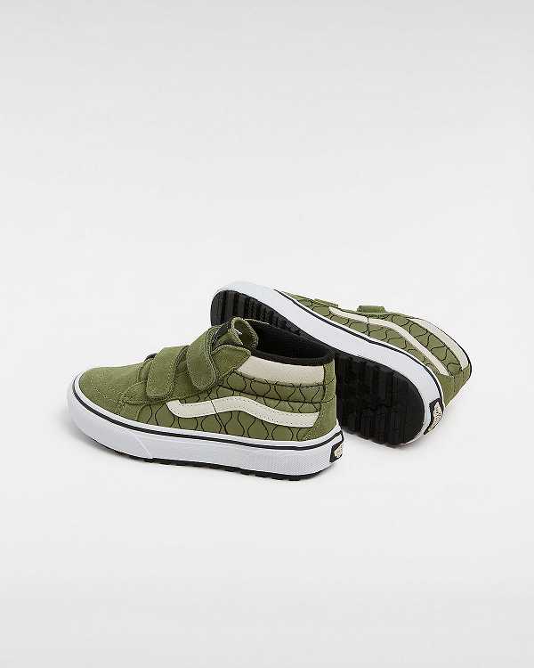 Tenis Vans MTE Sk8-Mid Reissue Hook and Loop (4-8 years) Criança Verdes | VN2843751