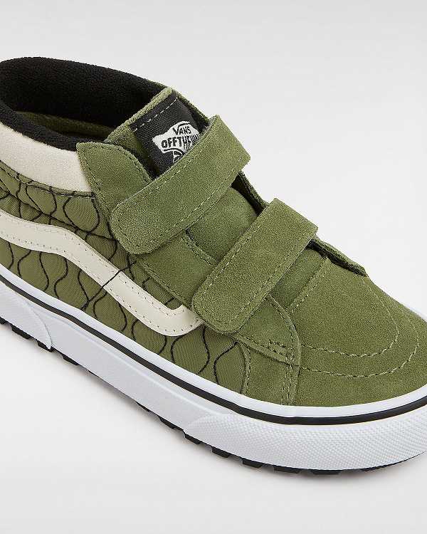 Tenis Vans MTE Sk8-Mid Reissue Hook and Loop (4-8 years) Criança Verdes | VN2843751