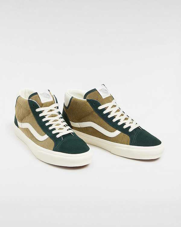 Tenis Vans Mid Skool 37 Masculino Verdes | VN9730564