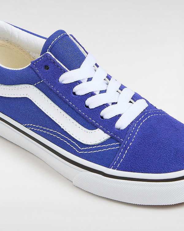 Tenis Vans Old Skool (4-8 Years) Criança Azuis | VN2031586