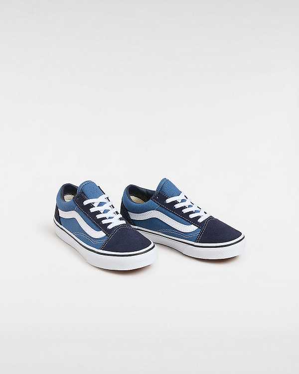 Tenis Vans Old Skool (4-8 Years) Criança Azuis | VN7986510