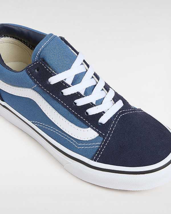 Tenis Vans Old Skool (4-8 Years) Criança Azuis | VN7986510