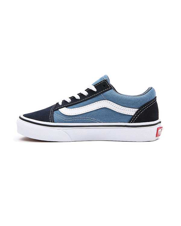 Tenis Vans Old Skool (4-8 Years) Criança Azuis | VN7986510