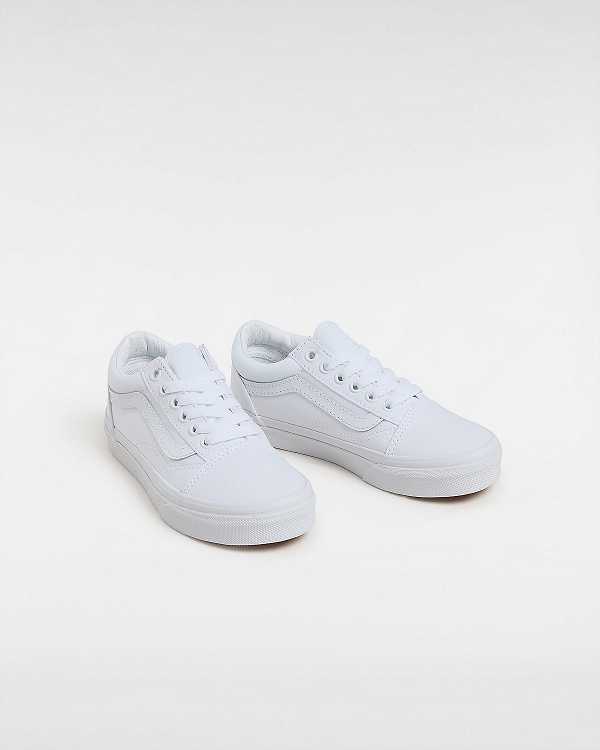 Tenis Vans Old Skool (4-8 Years) Criança Branco | VN8579134