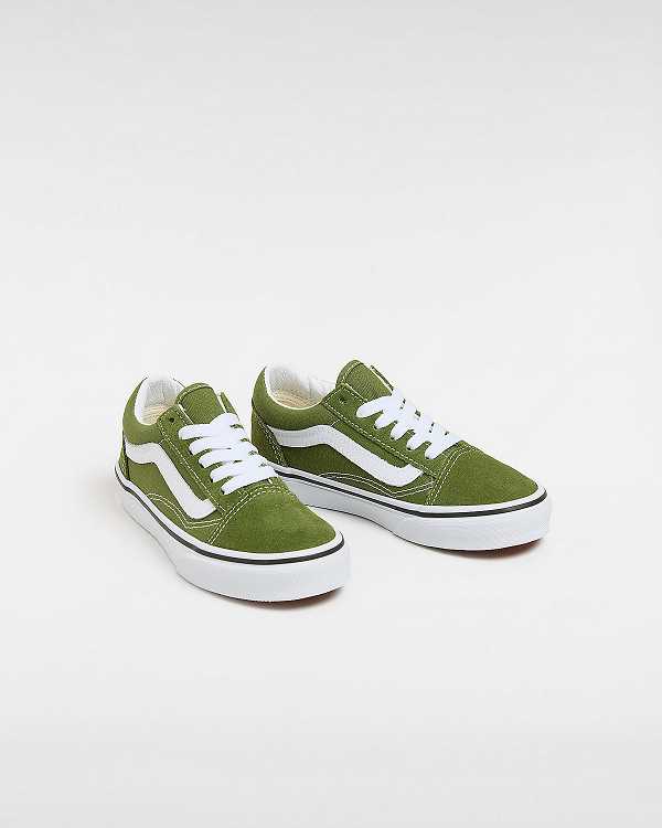 Tenis Vans Old Skool (4-8 Years) Criança Verdes | VN7504293