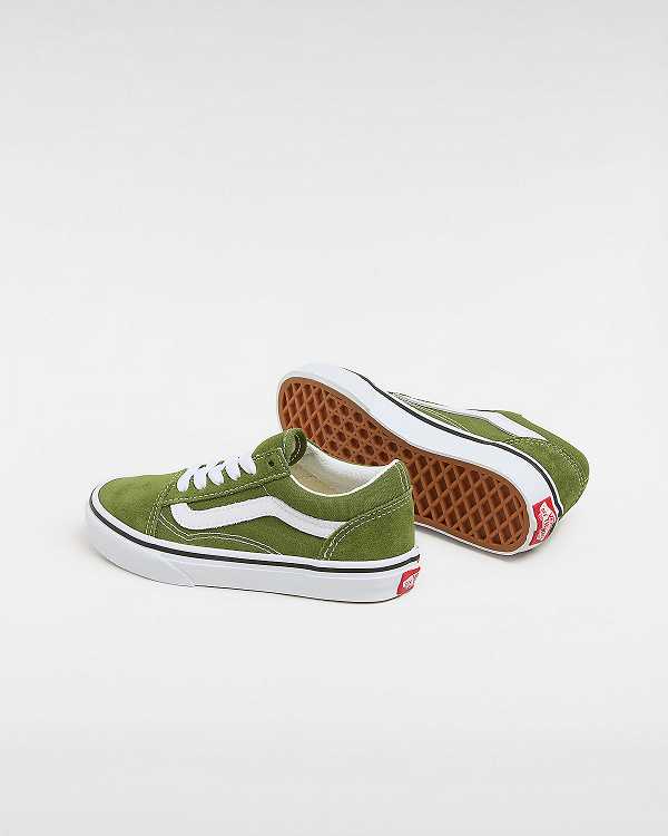 Tenis Vans Old Skool (4-8 Years) Criança Verdes | VN7504293