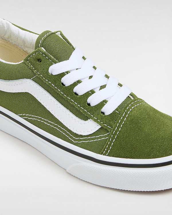 Tenis Vans Old Skool (4-8 Years) Criança Verdes | VN7504293