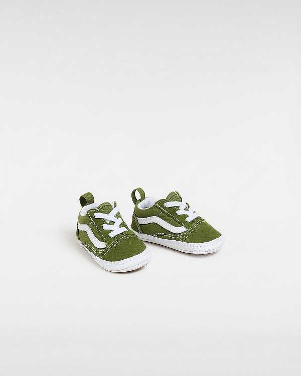 Tenis Vans Old Skool Crib (0-1 Years) Criança Verdes | VN1403782