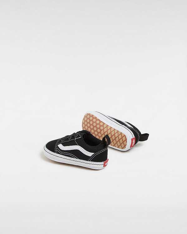 Tenis Vans Old Skool Crib (0-1 year) Criança Pretas | VN2574018