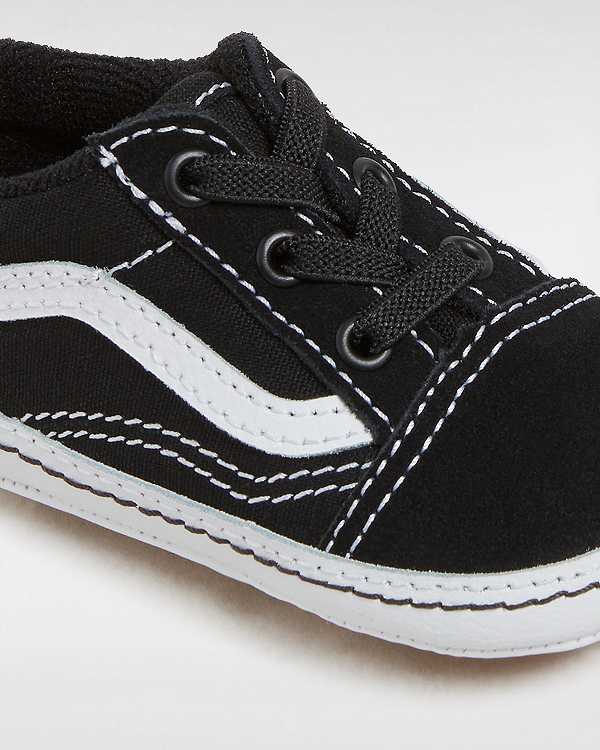 Tenis Vans Old Skool Crib (0-1 year) Criança Pretas | VN2574018