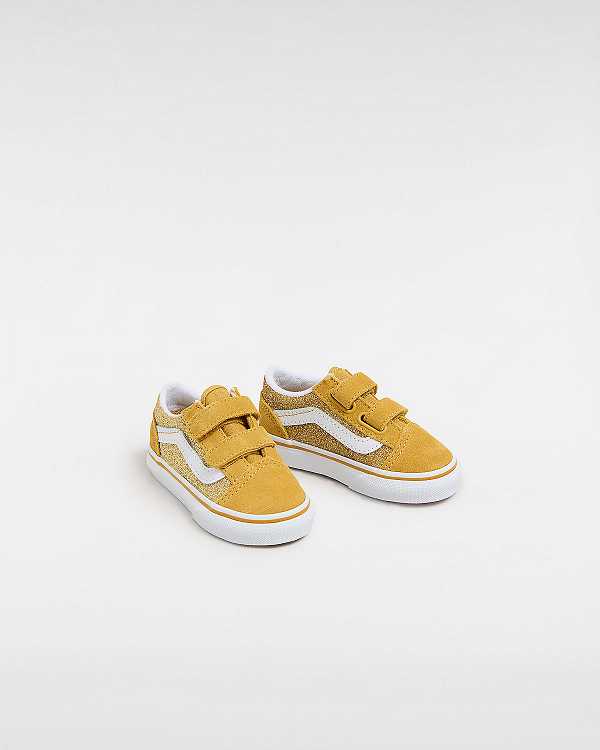 Tenis Vans Old Skool Glitter (1-4 Years) Criança Douradas | VN3642850