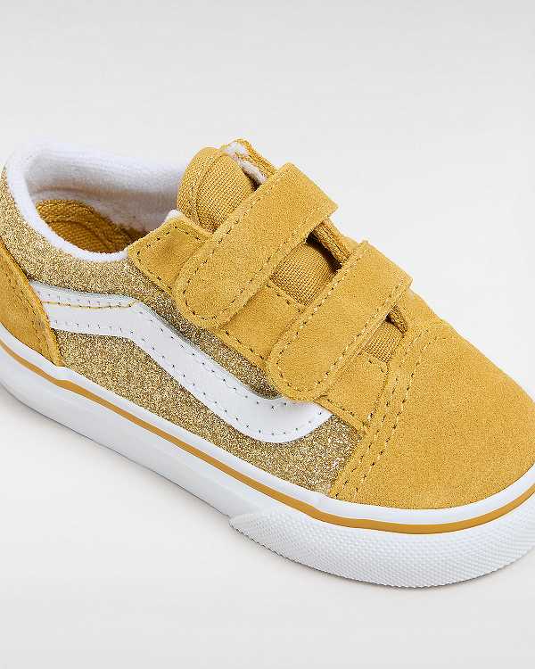 Tenis Vans Old Skool Glitter (1-4 Years) Criança Douradas | VN3642850