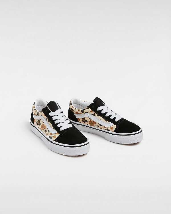 Tenis Vans Old Skool Glitter (4-8 Years) Criança Pretas | VN6957842