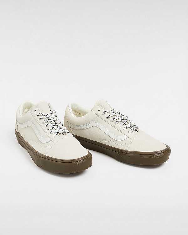 Tenis Vans Old Skool Hairy Suede Masculino Branco | VN6279580