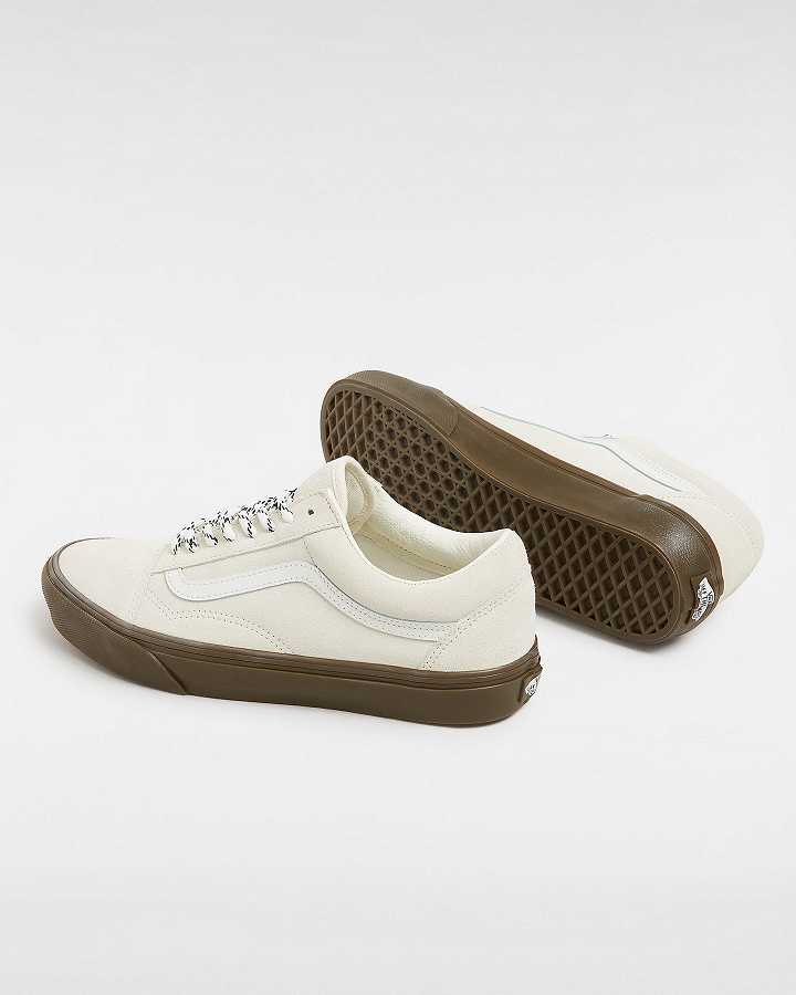 Tenis Vans Old Skool Hairy Suede Masculino Branco | VN6279580