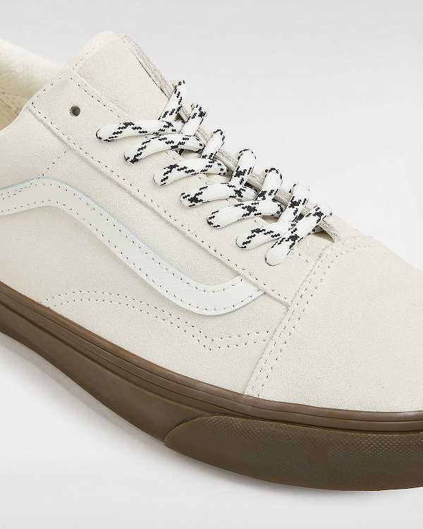 Tenis Vans Old Skool Hairy Suede Masculino Branco | VN6279580